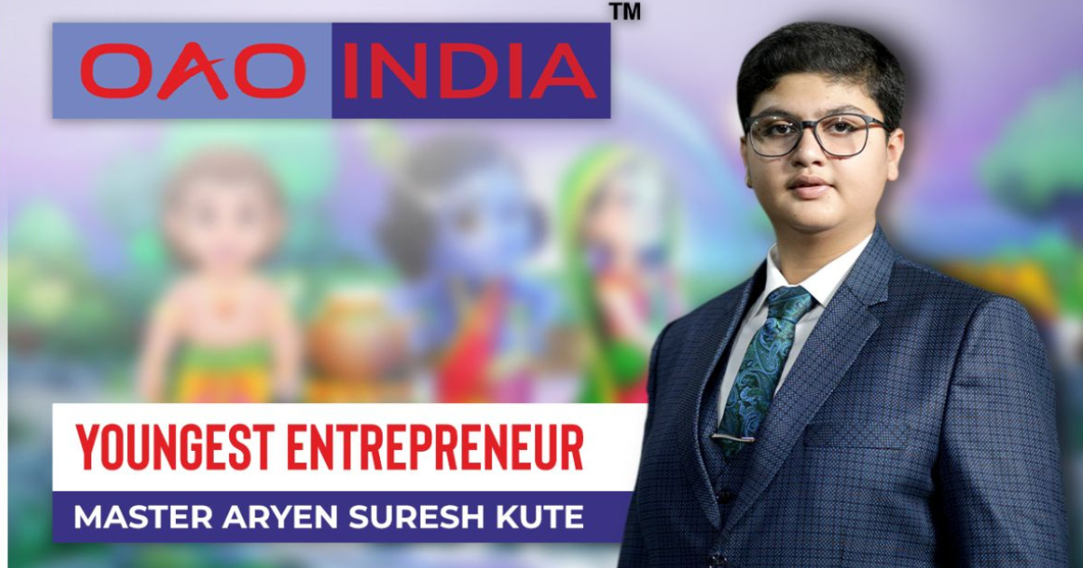 Experience that shaped Master Aryen Suresh Kute’s Entrepreneurial Journey